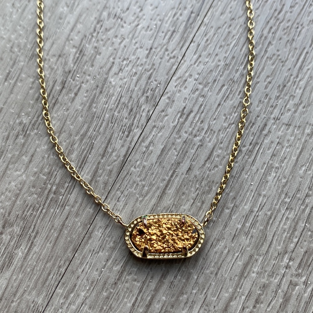 Kendra Scott Elisa Gold Pendant Necklace